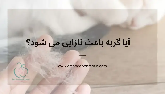 نازایی با گربه