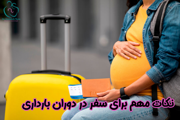 نکات مهم برای سفر در دوران بارداری
